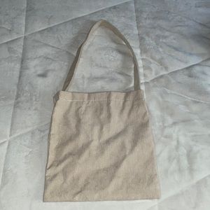 Small Cream Tote Bag